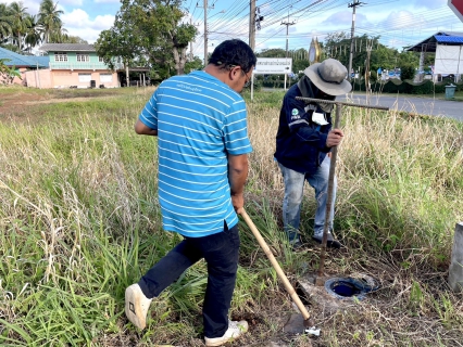ไฟล์แนบ กปภ.สาขาขลุง ออกสำรวจหาท่อรั่วในพื้นที่ตามแผน MM07 สถานีผลิตน้ำพลิ้ว จ่ายพื้นที่แหลมสิงห์ พร้อมลงพื้นที่เชิงรุกตรวจสอบมาตรวัดน้ำ 0 ลบ.ม. และได้เปิดน้ำระบายตะกอนปลายสาย เช็คแรงดัน ทำความสะอาดตรวจเช็คประตูน้ำ บริเวณโซนเขาน้อย ตำบลปากน้ำแหลมสิงห์ อำเภอแหลมสิงห์ จังหวัดจันทบุรี