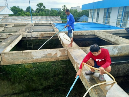 ไฟล์แนบ กปภ.สาขาอู่ทอง ล้างถังตกตะกอนประจำเดือน สิงหาคม 2566  ณ สถานีผลิตน้ำแม่ข่ายอู่ทอง และสถานีผลิตน้ำสระยายโสม