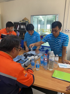 ไฟล์แนบ กปภ.สาขาขอนแก่น(พ)ให้การต้อนรับคณะอาจารย์ เเละ นักศึกษาจากวิทยาลัยการอาชีพหนองสองห้อง อำเภอหนองสองห้อง จ.ขอนแก่น เข้าศึกษาดูงาน ณ สถานีผลิตน้ำอุบลรัตน์ 2 