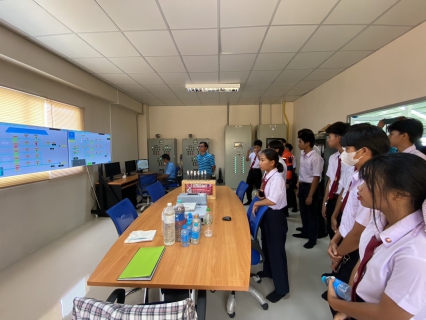 ไฟล์แนบ กปภ.สาขาขอนแก่น(พ)ให้การต้อนรับคณะอาจารย์ เเละ นักศึกษาจากวิทยาลัยการอาชีพหนองสองห้อง อำเภอหนองสองห้อง จ.ขอนแก่น เข้าศึกษาดูงาน ณ สถานีผลิตน้ำอุบลรัตน์ 2 