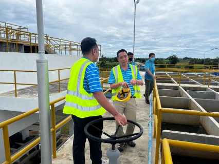 ไฟล์แนบ กปภ.สาขาท่ามะกา เข้ารับการตรวจประเมินผลการดำเนินงาน Water Safe Plan ปี 2566