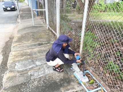 ไฟล์แนบ กปภ.สาขาขลุง ออกสำรวจหาท่อรั่วในพื้นที่ตามแผน MM07 สถานีผลิตน้ำพลิ้ว จ่ายพื้นที่แหลมสิงห์ บริเวณตลาดแถวกลาง, เส้นอำเภอแหลมสิงห์ และเส้นชายหาดแหลมสิงห์