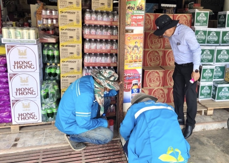 ไฟล์แนบ กปภ.สาขาขลุง ออกสำรวจหาท่อรั่วในพื้นที่ตามแผน MM07 สถานีผลิตน้ำพลิ้ว จ่ายพื้นที่แหลมสิงห์ บริเวณตลาดแถวกลาง, เส้นอำเภอแหลมสิงห์ และเส้นชายหาดแหลมสิงห์