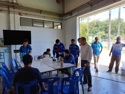 ไฟล์แนบ กปภ.สาขาสงขลา จัดอบรมการควบคุมคุณภาพน้ำ (On-the-job training) แก่พนักงานเเละลูกจ้างสายงานผลิต 