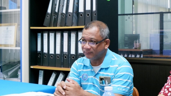 ไฟล์แนบ นายสุรชัย เชื้อแพ่ง รองผู้ว่าการ (ปฏิบัติการ 5) และนางสาวกฤติกา ธรรมสโร ผู้ช่วยผู้อำนวยการ กปภ.เขต 5 (วิชาการ) พร้อมด้วยคณะผู้บริหาร ลงพื้นที่ตรวจเยี่ยมและมอบนโยบายแนวทางการดำเนินงาน ณ สำนักงาน กปภ.สาขาย่านตาขาว 