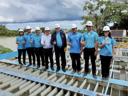 ไฟล์แนบ กปภ.สาขาสมุทรสงคราม ให้การต้อนรับคณะกรรมการตรวจประเมินผลการดำเนินงานโครงการจัดการน้ำสะอาด  Water Safety Plan : WSP ปี 2566