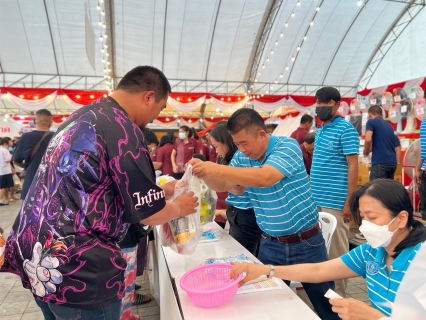 ไฟล์แนบ กปภ.สาขาสมุทรสงคราม ร่วมกิจกรรมงานสืบสานประเพณีวัฒนธรรมลุ่มน้ำแม่กลองและของดีเมืองสามน้ำและงานกาชาดจังหวัดสมุทรสงคราม ประจำปี 2566  
