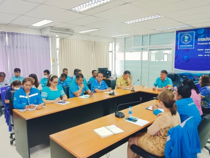 ไฟล์แนบ การประปาส่วนภูมิภาคสาขาทุ่งสง จัดกิจกรรมสนทนายามเช้า (Morning Talk) ประจำเดือน สิงหาคม 2566