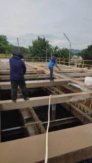 ไฟล์แนบ กปภ.สาขากาญจนบุรี ล้างถังตกตะกอนโรงกรองน้ำ ประจำเดือน สิงหาคม 2566 