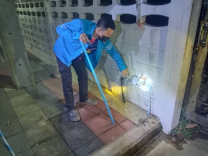 ไฟล์แนบ กปภ.สาขาปากพนัง ลงพื้นที่เดินสำรวจหาท่อแตก/ท่อรั่ว จากการทำ step test  ตามแผนลดน้ำสูญเสีย บริเวณพื้นที่ถนนชายน้ำ ชุมชนต้นหาด และถนนพัฒนาการชายน้ำ อ.ปากพนัง จ.นครศรีธรรมราช