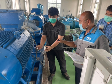 ไฟล์แนบ กปภ.สาขาท่ามะกา เข้ารับการอบรมและติดตั้งอุปกรณ์ Smartsensor "โครงการวัดประสิทธิภาพเครื่องจักร" 