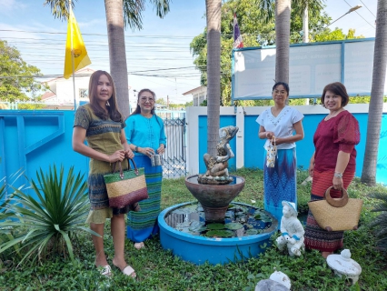 ไฟล์แนบ การประปาส่วนภูมิภาคสาขาท่าตะโก  พร้อมใจกันสวมใส่ผ้าไทย ภายใต้โครงการ ผ้าไทย ใส่ให้สนุก 