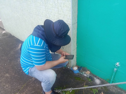 ไฟล์แนบ กปภ.สาขาระนอง ลงพื้นที่สุ่มอ่านมาตรวัดน้ำออนไลน์ ประจำเดือนสิงหาคม 2566