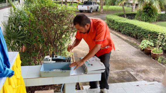 ไฟล์แนบ การประปาส่วนภูมิภาคสาขาคลองท่อม เข้าตรวจสอบคุณภาพน้ำ ณ ตำบลคลองท่อมใต้ อำเภอคลองท่อม จังหวัดกระบี่