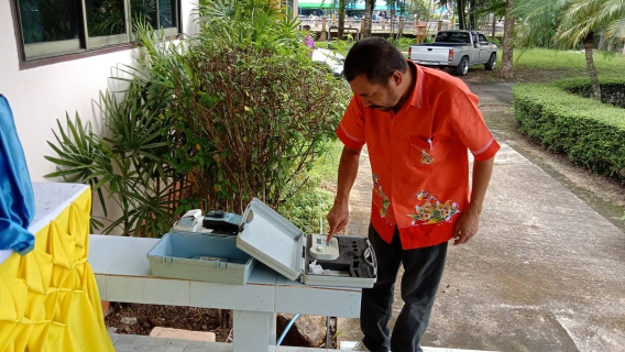ไฟล์แนบ การประปาส่วนภูมิภาคสาขาคลองท่อม เข้าตรวจสอบคุณภาพน้ำ ณ ตำบลคลองท่อมใต้ อำเภอคลองท่อม จังหวัดกระบี่