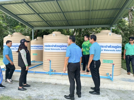 ไฟล์แนบ การการประปาส่วนภูมิภาคสาขาตะกั่วป่า ร่วมลงนามบันทึก MOU ร่วมกับ เทศบาลตำบลลำแก่น พร้อมส่งมอบ "ถังเก็บน้ำ PWA ห่วงใย ใส่ใจชุมชน" ภายใต้โครงการ กปภ.รักษ์ชุมชน ประจำปี 2566