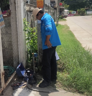 ไฟล์แนบ กปภ.สาขากำแพงเพชร ใช้ระบบติดตามาตรตรวจสอบมาตรที่มีแนวโน้มชำรุด พบ มาตรวัดน้ำเดินผิดปกติ เร่งเปลี่ยนทันที ! 