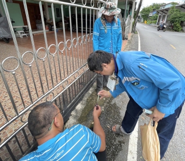 ไฟล์แนบ กปภ.สาขาขลุง ออกสำรวจหาท่อรั่วในพื้นที่ตามแผน MM05 สถานีผลิตน้ำพลิ้ว จ่ายพื้นที่บางสระเก้า บริเวณ ม.1,2,3,4,5 ต.บางสระเก้า อ.แหลมสิงห์ จ.จันทบุรี