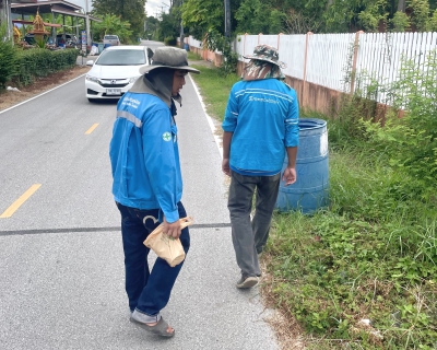 ไฟล์แนบ กปภ.สาขาขลุง ออกสำรวจหาท่อรั่วในพื้นที่ตามแผน MM05 สถานีผลิตน้ำพลิ้ว จ่ายพื้นที่บางสระเก้า บริเวณ ม.1,2,3,4,5 ต.บางสระเก้า อ.แหลมสิงห์ จ.จันทบุรี