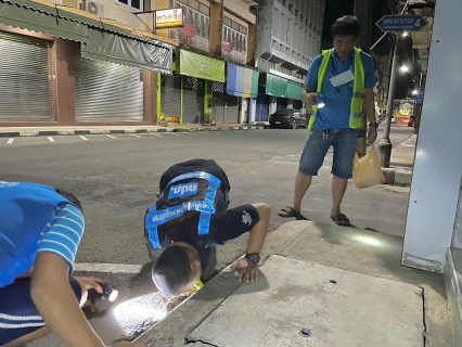 ไฟล์แนบ กปภ.สาขาขลุง ออกสำรวจหาท่อรั่วในพื้นที่ตามแผน MM01 สถานีผลิตน้ำขลุง จ่ายพื้นที่ขลุง บริเวณตลาดขลุง ต.ขลุง อ.ขลุง จ.จันทบุรี