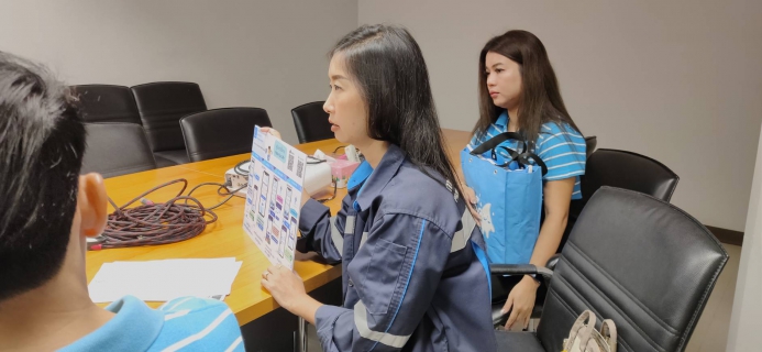 ไฟล์แนบ กปภ.สาขาภูเก็ต จัดกิจกรรมเติมใจให้กัน ออกพบปะลูกค้ารายใหญ่