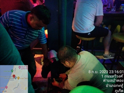 ไฟล์แนบ กปภ.สาขาภูเก็ต ลงพื้นที่ตรวจสอบกรณีมีการร้องเรียนเกี่ยวกับการบริหารจัดการน้ำประปา ในพื้นที่บริเวณ บางลา วอล์คกิ้ง สตรีท ต.ป่าตอง อ.กะทู้ จ.ภูเก็ต