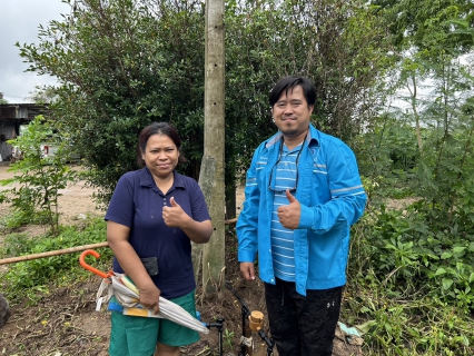 ไฟล์แนบ กปภ.สขากำแพงเพชร ส่งมิสเตอร์ประปาตรวจสอบน้ำไม่ไหล ลูกค้าร้อง WOW สุดยอดบริกา