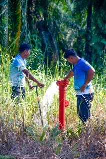 ไฟล์แนบ กปภ.สาขาบ้านตาขุน ดำเนินการระบายตะกอนในเส้นท่อจำหน่ายน้ำ