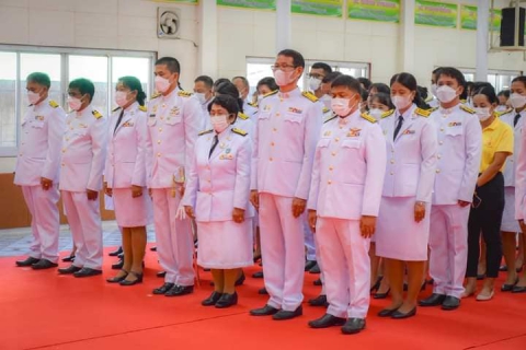 ไฟล์แนบ การประปาส่วนภูมิภาคสาขาท่าแซะ ร่วมพิธีทำบุญตักบาตรถวายพระราชกุศล และวางพวงมาลาถวายราชสักการะ เนื่องในวันนวมินทรมหาราช 13 ตุลาคม 2566