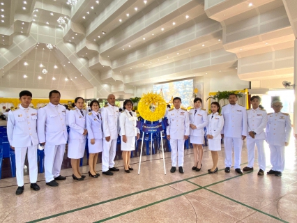 ไฟล์แนบ กปภ.สาขาขลุง เข้าร่วมพิธีทำบุญถวายพระราชกุศล และร่วมพิธีวางพวงมาลาเพื่อน้อมรำลึกในพระมหากรุณาธิคุณ เนื่องในวันนวมินทรมหาราช 13 ตุลาคม 2566