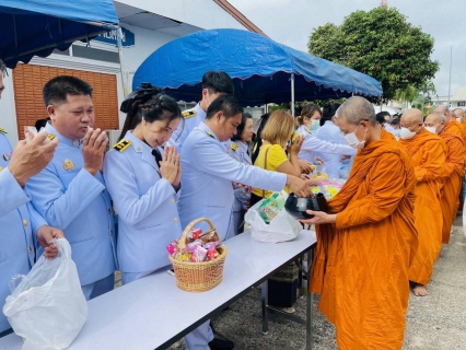 ไฟล์แนบ กปภ.สาขาเทิง ร่วมพิธีทำบุญตักบาตรถวายพระราชกุศล และพิธีวางพวงมาลา เนื่องในวันนวมินทรมหาราช 