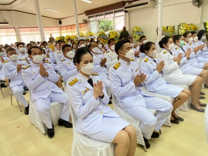 ไฟล์แนบ กปภ.สาขาเทิง ร่วมพิธีทำบุญตักบาตรถวายพระราชกุศล และพิธีวางพวงมาลา เนื่องในวันนวมินทรมหาราช 