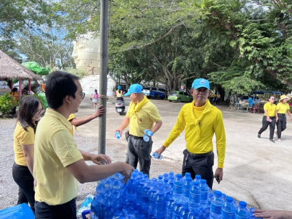ไฟล์แนบ กปภ.ข.4 เข้าร่วมกิจกรรมจิตอาสา บริการน้ำดื่มบรรจุขวดตราสัญลักษณ์ กปภ. ณ วัดสมหวังวนาราม 2566 