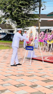 ไฟล์แนบ การประปาส่วนภูมิภาคสาขาตะกั่วป่า ร่วมพิธีวางพวงมาลา เนื่องในวันคล้ายวันสวรรคตพระบาทสมเด็จพระจุลจอมเกล้าเจ้าอยู่หัว 23 ตุลาคม 2566
