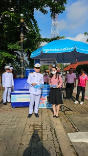 ไฟล์แนบ กปภ.สาขาสุโขทัย โดยนายธงชัย  สถิตย์ตระกูล ผู้จัดการมอบให้นายวัชพงศ์ พรหมรัตน์ ผู้ช่วยผู้จัดการ  และพนักงานในสังกัด ร่วมพิธีน้อมรำลึกเนื่องในวันคล้ายวันสวรรคตพระบาทสมเด็จพระจุลจอมเกล้าเจ้าอยู่หัว "วันปิยะมหาราช" ๒๓ ตุลาคม ๒๕๖๖ ณ บริเวณลานด้านหน้าพระบรมราชานุสาวรีย์พระบาทสมเด็จพระจุลจอมเกล้าเจ้าอยู่หัว ศาลากลางจังหวัดสุโขทัย โดยนำน้ำดื่มบรรจุขวด ตราสัญญาลักษณ์ กปภ. แจกฟรีให้กับผู้ร่วมงานด้วย#วันปิยะมหาราช