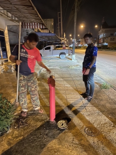 ไฟล์แนบ กปภ.สาขากระบี่ ดำเนินงานตามแผนบริหารจัดการน้ำสูญเสียเชิงรุก เดินหน้าลงพื้นที่ื้ทำ Step Test MM08/DM12-01-สถานีผลิตและจ่ายน้ำเขาพนม ตำบลเขาพนม อำเภอเขาพนม จังหวัดกระบี่ เดินเท้าหาท่อแตกรั่ว พร้อมซ่อมปิดจุด เพื่อลดการเกิดน้ำสูญเสีย 