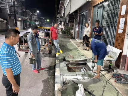 ไฟล์แนบ กปภ.สาขาขลุง ออกสำรวจหาท่อรั่วในพื้นที่ตามแผนลดน้ำสูญเสียต่อเนื่อง (ผลจากการทำ Step Test) MM05 สถานีผลิตน้ำพลิ้ว จ่ายพื้นที่ ต.บางสระเก้า อ.แหลมสิงห์ จ.จันทบุรี