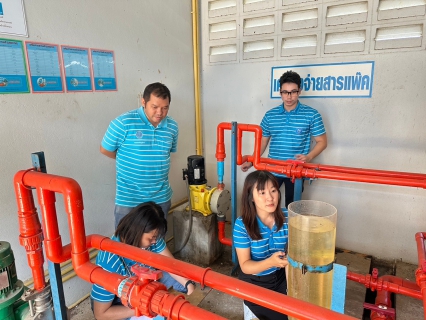 ไฟล์แนบ กปภ.สาขาท่ามะกา เข้ารับการทดสอบคลอรีนดีมานด์และPMบำรุงรักษาเครื่องจักร/อุปกรณ์ระบบผลิตและเครื่องมือวิทยาศาสตร์ ตามแนวทางการดำเนินการโครงการจัดการน้ำสะอาด (WSP)