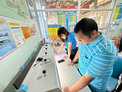 ไฟล์แนบ กปภ.สาขาท่ามะกา เข้ารับการทดสอบคลอรีนดีมานด์และPMบำรุงรักษาเครื่องจักร/อุปกรณ์ระบบผลิตและเครื่องมือวิทยาศาสตร์ ตามแนวทางการดำเนินการโครงการจัดการน้ำสะอาด (WSP)