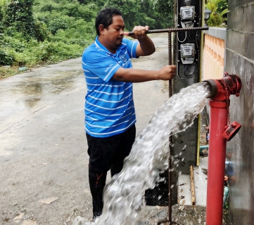 ไฟล์แนบ กปภ.สาขาระนอง รักษาคุณภาพน้ำประปาใสสะอาด ดำเนินการตามแผนระบายตะกอนในเส้นท่อ ประจำเดือน พฤศจิกายน 2566