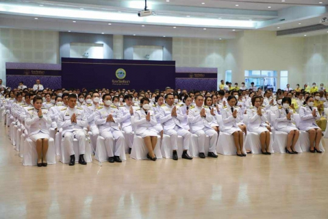 ไฟล์แนบ กปภ.สาขาพังงาร่วมพิธีเจริญพระพุทธมนต์ทำบุญตักบาตรและร่วมวางพานพุ่มดอกไม้สด เนื่องในวันพ่อแห่งชาติ 5 ธันวาคม 2566