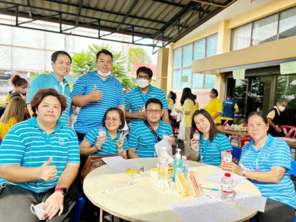ไฟล์แนบ กปภ.สาขาปทุมธานี ร่วมบริจาคโลหิต กับเหล่ากาชาดจังหวัดปทุมธานี  เนื่องในวันคล้ายวันพระบรมราชสมภพพระบาทสมเด็จพระบรมชนกาธิเบศร มหาภูมิพลอดุลยเดชมหาราช บรมนาถบพิตร และวันพ่อแห่งชาติ 5 ธันวาคม 2566