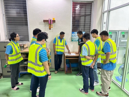 ไฟล์แนบ การประปาส่วนภูมิภาคสาขาท่ามะกาทำ Step Test หาท่อแตกรั่ว