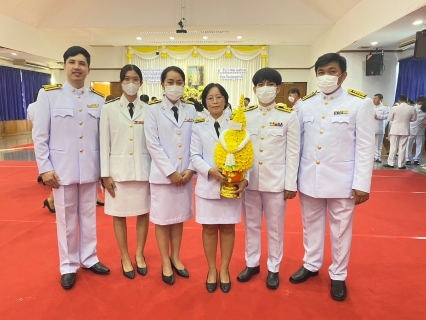 ไฟล์แนบ กปภ.สาขารังสิต(พ) เข้าร่วมพิธีเจริญพระพุทธมนต์และทำบุญตักบาตรถวายพระราชกุศล เนื่องในวันคล้ายวันพระบรมราชสมภพ พระบาทสมเด็จพระบรมชนกาธิเบศร มหาภูมิพลอดุลยเดชมหาราช บรมนาถบพิตร วันชาติ และวันพ่อแห่งชาติ 5 ธันวาคม 2566
