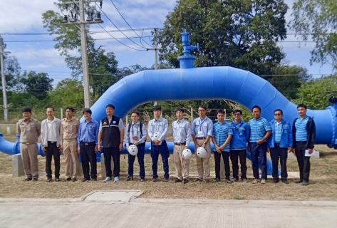 ไฟล์แนบ การประปาส่วนภูมิภาคสาขาขอนแก่น (พ)ร่วมกับ กปภ.ข.6 เเละ กองฝึกอบรมภูมิภาค 2 ให้การต้อนรับผู้เชี่ยวชาญจาก Saitama Prefectural Public Enterprise Bureau (SPEB) ประเทศญี่ปุ่นในโอกาสมาเยี่ยมชมสถานีผลิตน้ำอุบลรัตน์ 2
