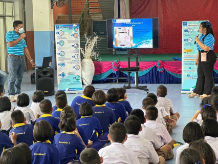 ไฟล์แนบ กปภ.สาขาสงขลา - กปภ. ข.5 ร่วมกับ โรงเรียนเทศบาล 2 (อ่อนอุทิศ) จัดโครงการสถานศึกษาพอเพียง ประจำปีการศึกษา 2566 ให้ความรู้ฐานกิจกรรม "ประหยัดน้ำ"