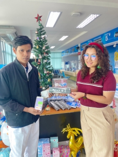 ไฟล์แนบ กปภ.สาขาคลองหลวง ส่งต่อความสุขรับปีใหม่ เพียงแอด Line เพิ่มเพื่อนหรือชำระค่าน้ำตรงเวลา!! รับของที่ระลึกมากมาย