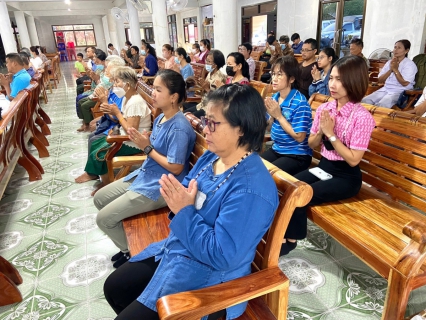 ไฟล์แนบ กปภ.สาขาขลุง เข้าร่วมกิจกรรมเข้าวัดทำบุญวันธรรมสวนะ (วันพระ) ณ วัดหนองระหาน ตำบลบ่อ อำเภอขลุง จังหวัดจันทบุรี