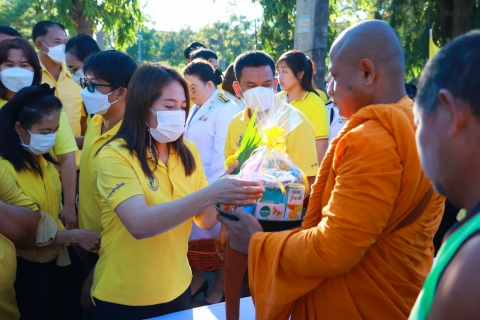 ไฟล์แนบ การประปาส่วนภูมิภาคสาขาประจวบคีรีขันธ์ เข้าร่วมพิธีสวดพระพุทธมนต์และพิธีทำบุญตักบาตรถวายพระราชกุศลและพิธีวางพานพุ่มดอกไม้และถวายพระราชสดุดี เนื่องในวันสมเด็จพระเจ้าตากสินมหาราช 28 ธันวาคม 2566