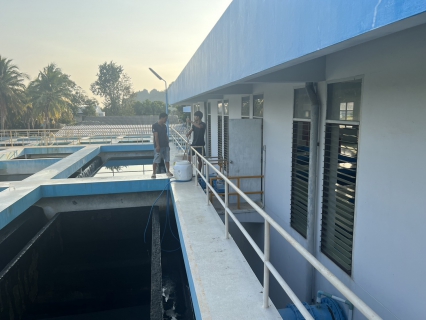 ไฟล์แนบ การประปาส่วนภูมิภาคสาขาประจวบคีรีขันธ์ ดำเนินการล้างถังตกตะกอนโรงกรองขนาด 400 ลบ.ม./ชม. ฝั่งตะวันตกและฝั่งตะวันออก